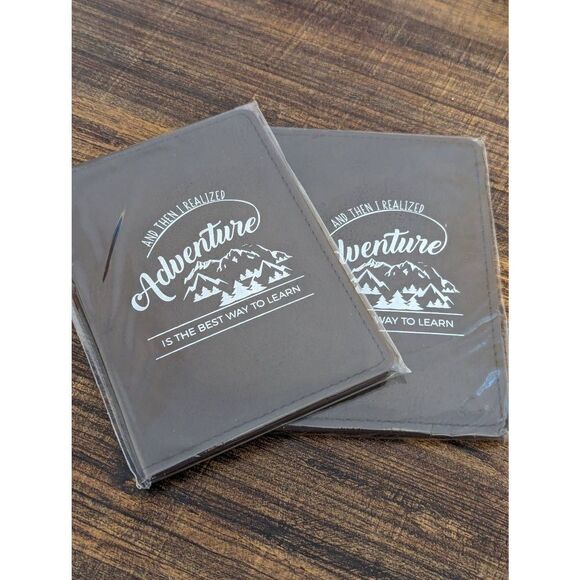 2/$30 LadiesāBrownāAdventureāPassportāCase - Picture 2 of 9